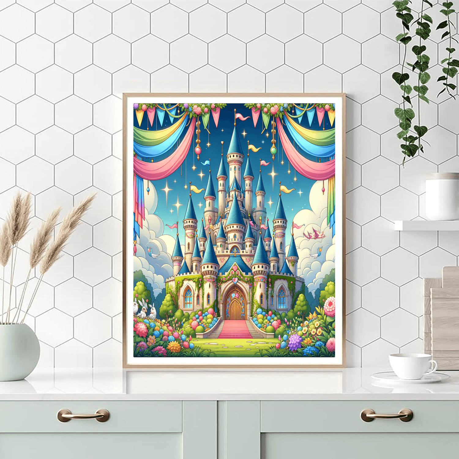 Wonderous Castle Adventure Numbered Painting Kits
