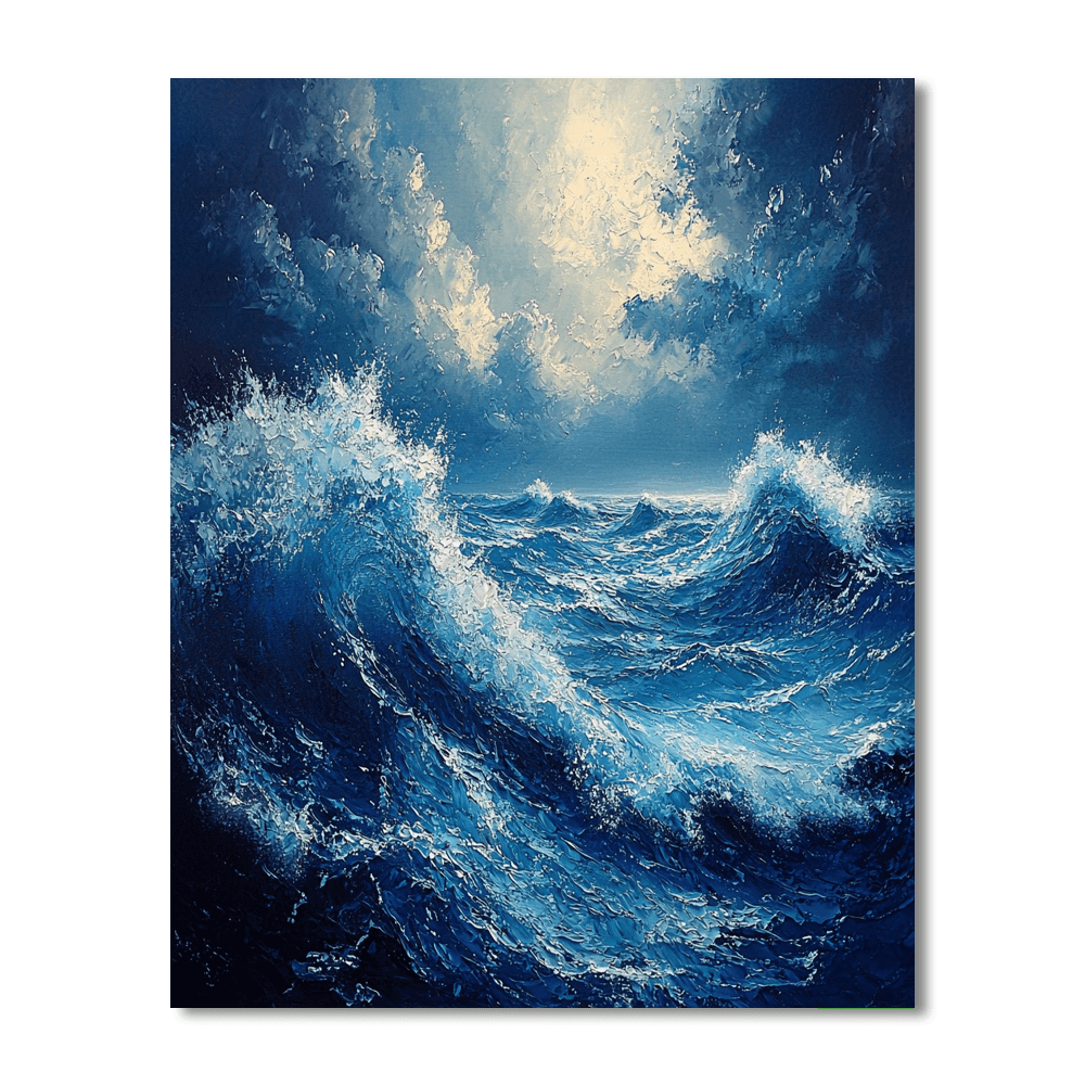 Rembrandt Van Rijn Inspired Baroque Ocean Symphony  Paint By Number
