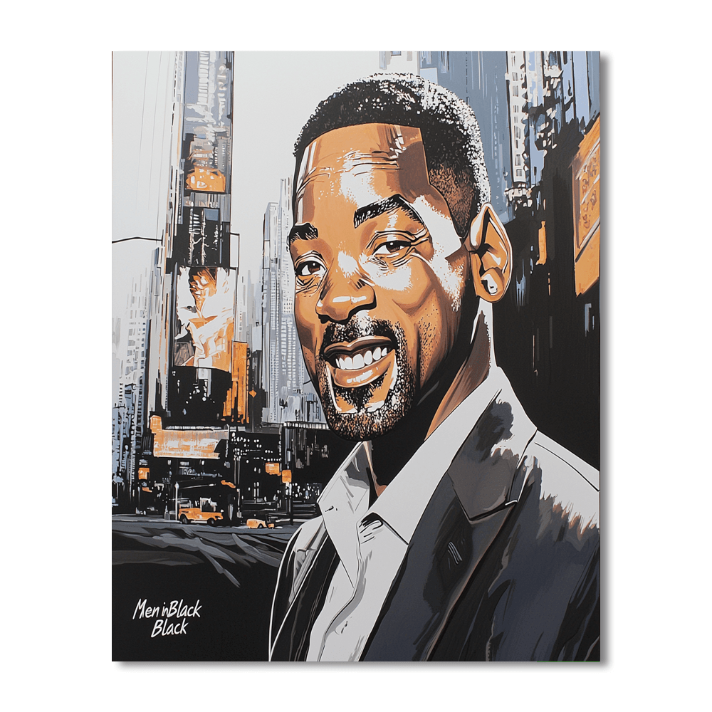 Will Smith: The Charismatic King Of Comedy And Drama Paint By Color