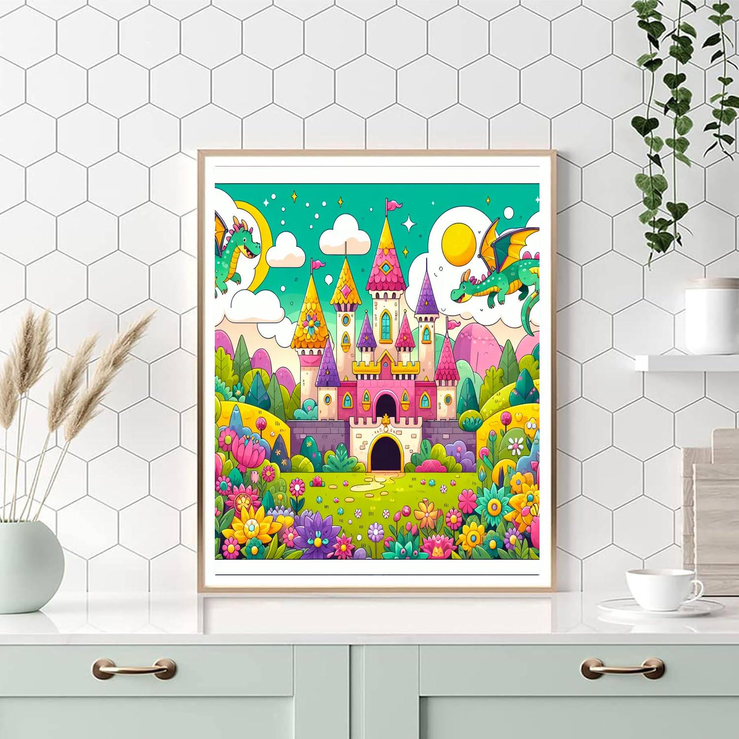 Happy Fairy Tales DIY Paint By Numbers