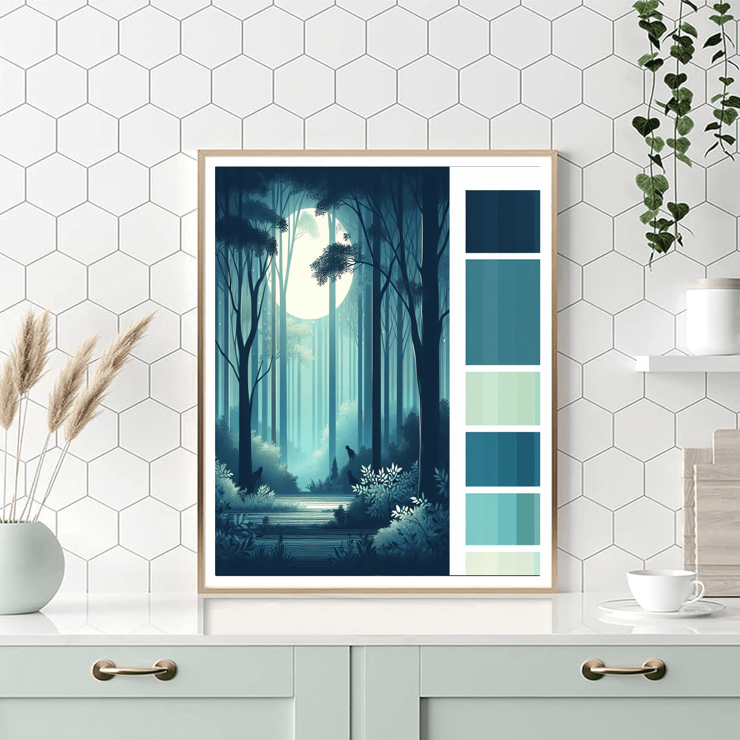 Enchanting Moonlit Glade Paint By Numbers Kits