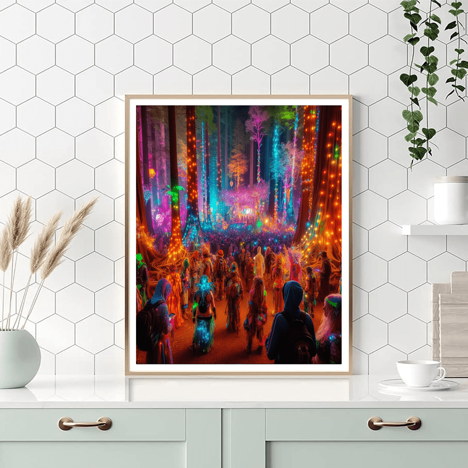Electric Forest Festival - Rothbury Paint By Numbers Art