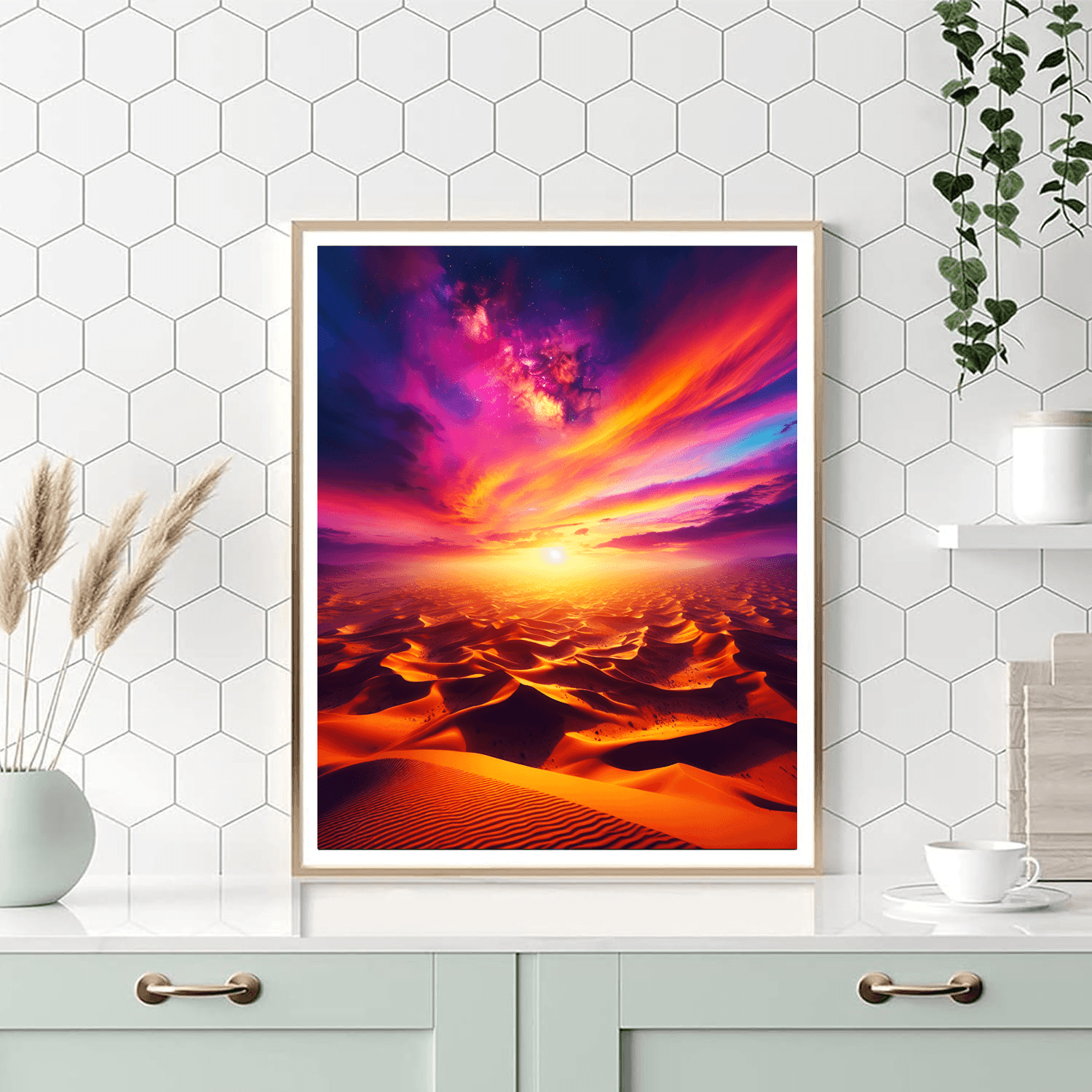 Magical Desert Mirage Numbered Painting Kits