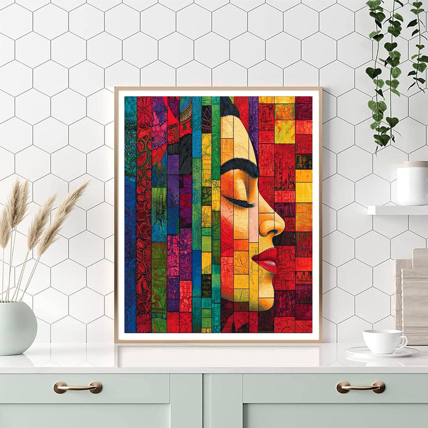 Frida Kahlo Inspired Reflections Of Cultural Richness  Paint By Numbers Art