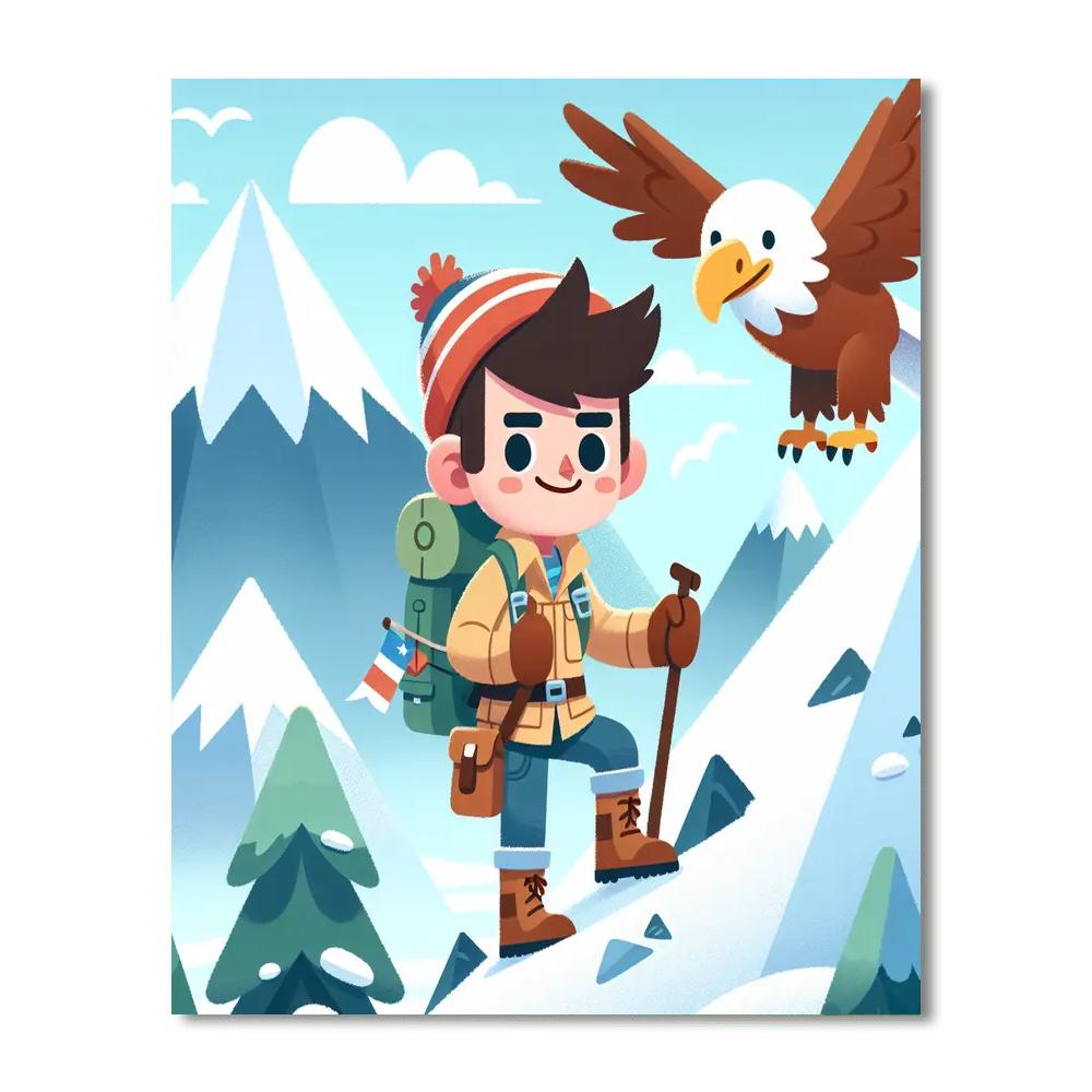 Mystical Mountain Adventure Paint By Numbers Kits