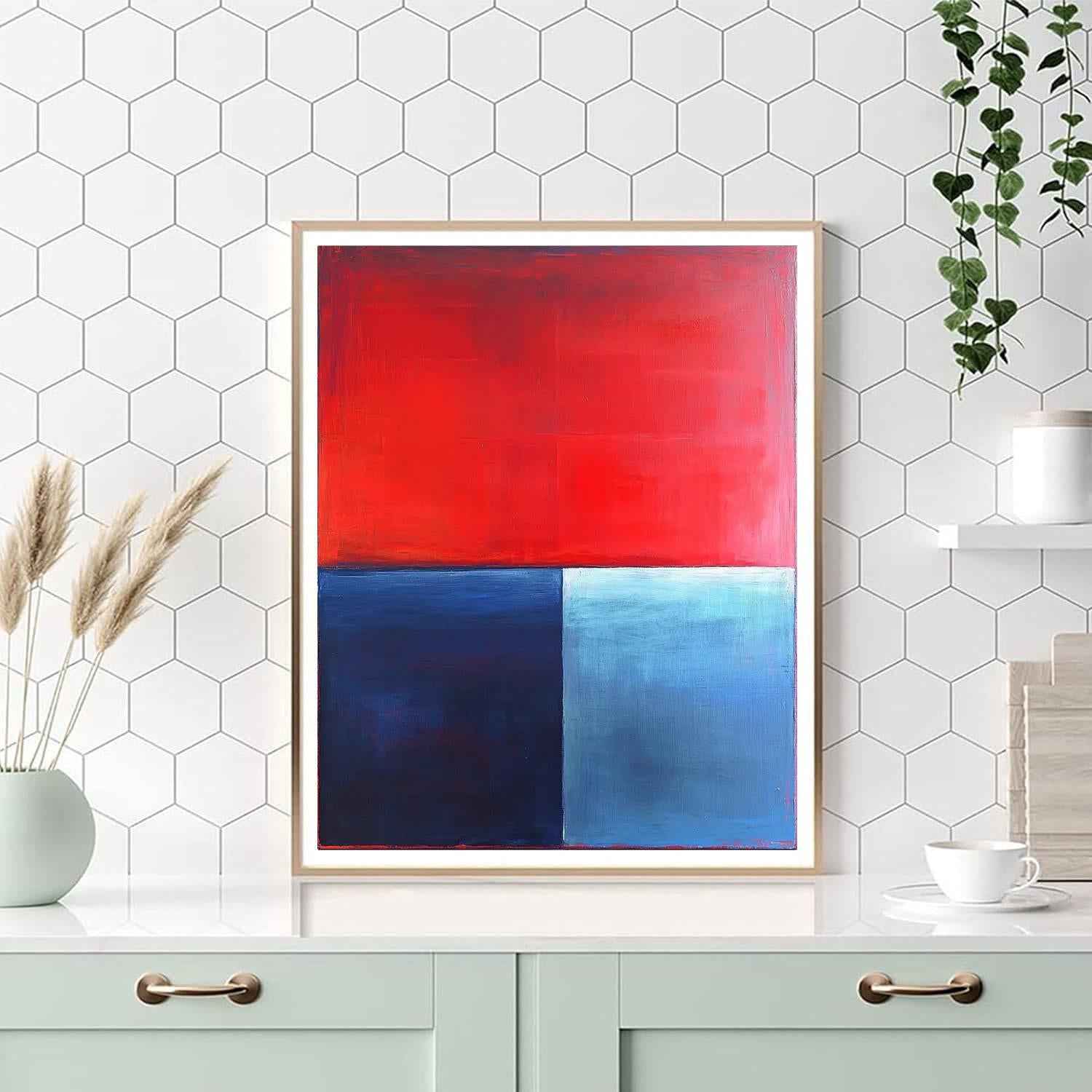 Mark Rothko Inspired Emotional Horizons  Paint By Numbers