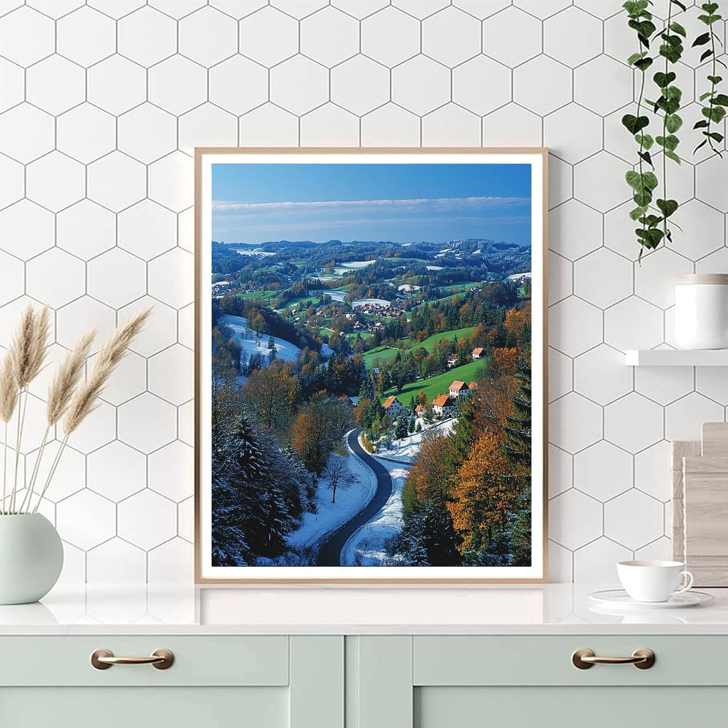 Black Forest High Road - Germany Numbered Painting Kits