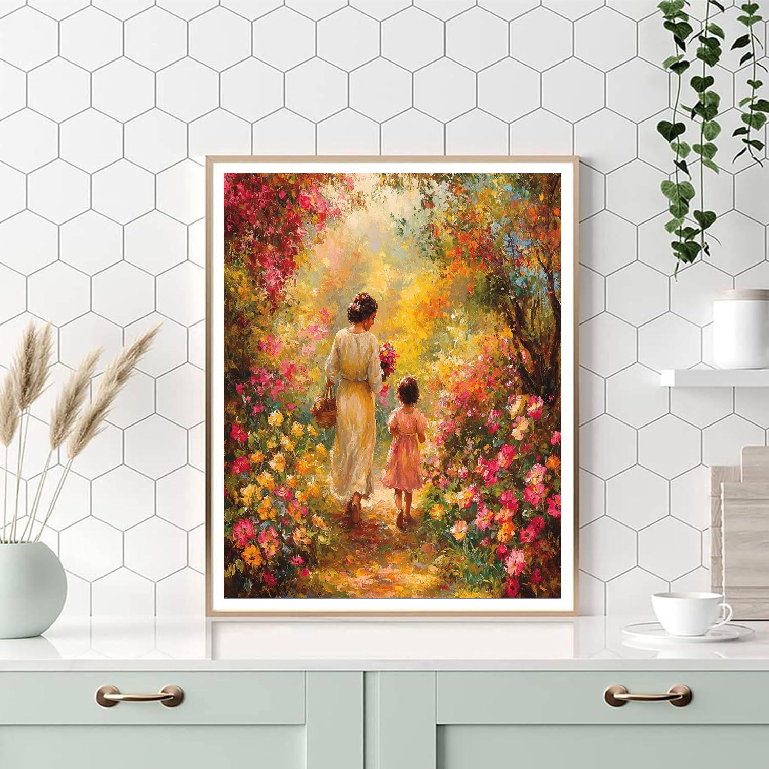 Garden Of Blessings Numbered Painting Kits