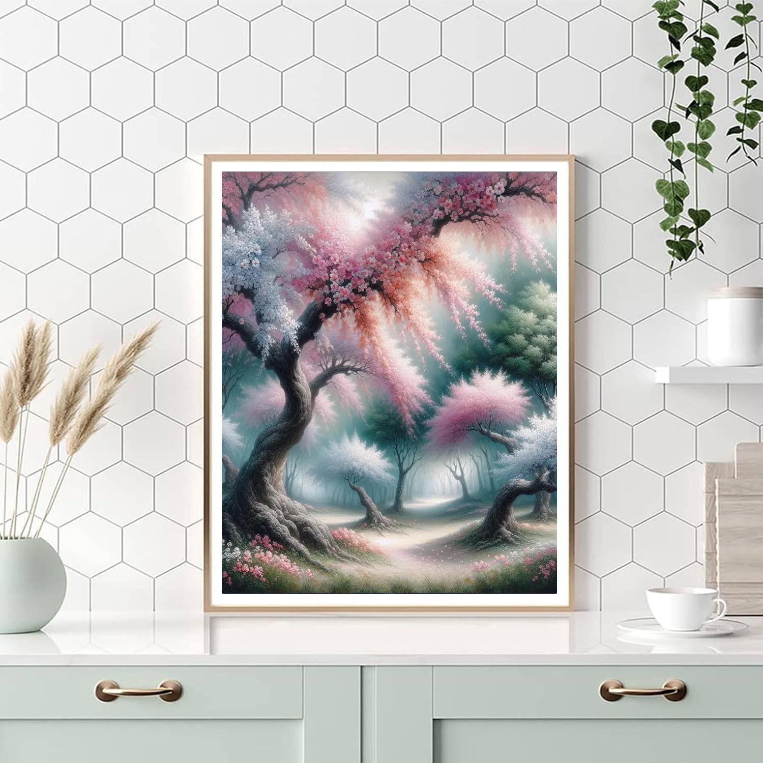 Eternal Spring Blossoms Paint By Numbers Art