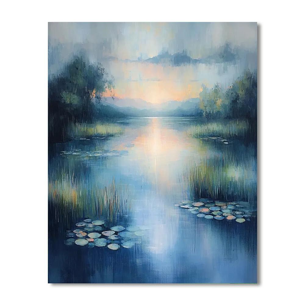 Edgar Degas Inspired Dreams Of Serenity  Paint By Numbers Art