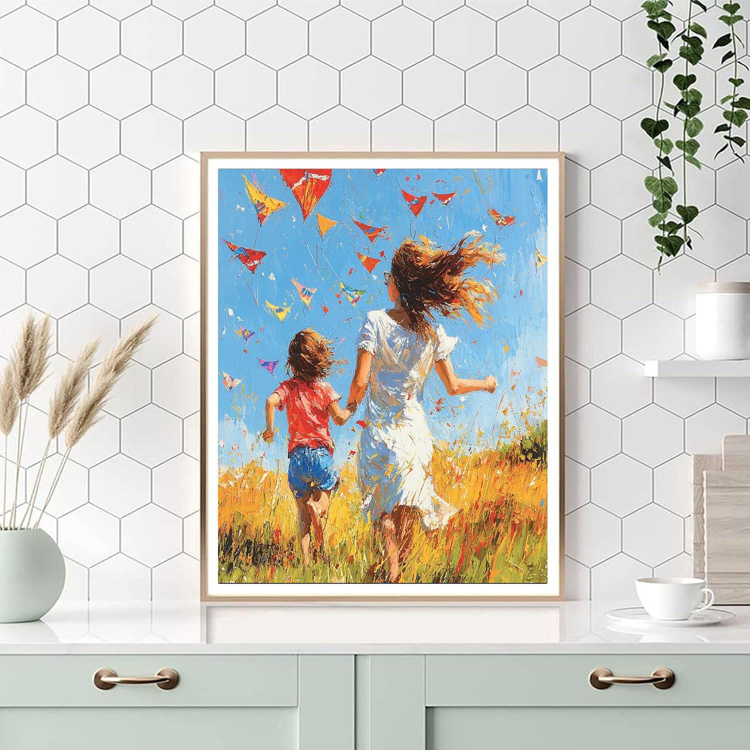 Kites And Dreams Paint By Numbers Kits