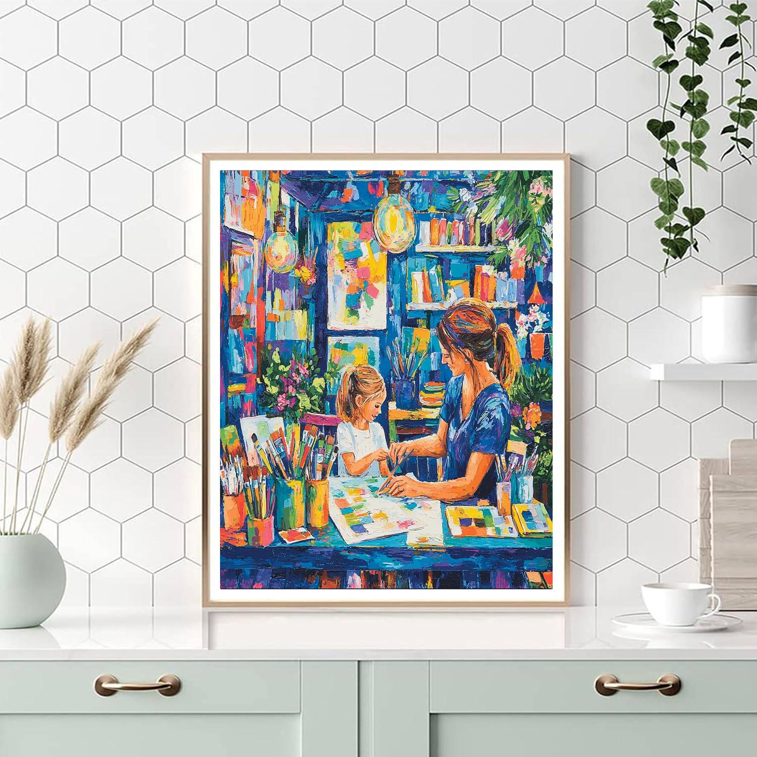 Creating Togetherness DIY Paint By Numbers