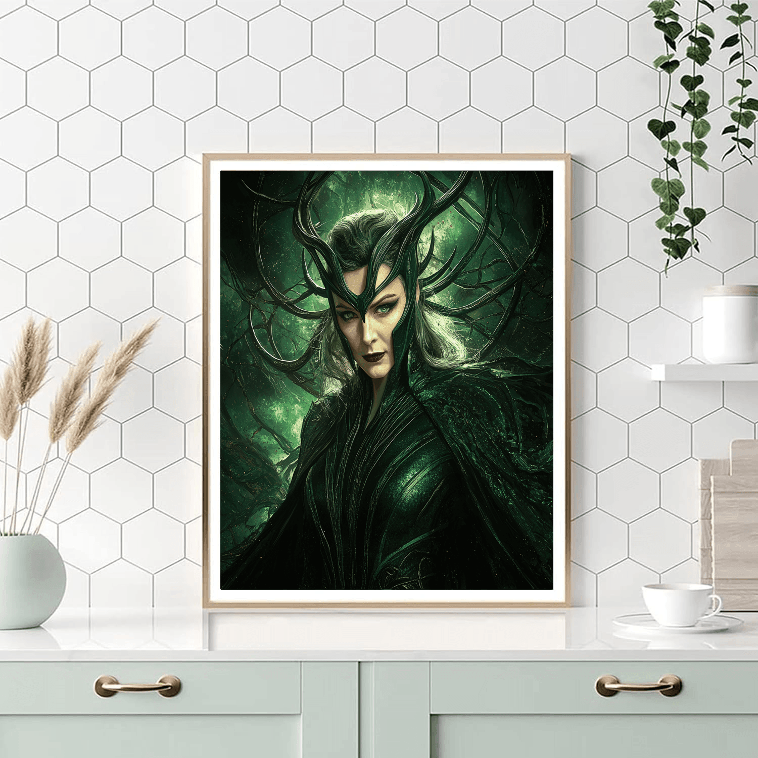 Cate Blanchett: The Ethereal Power Of Hela Paint By Color