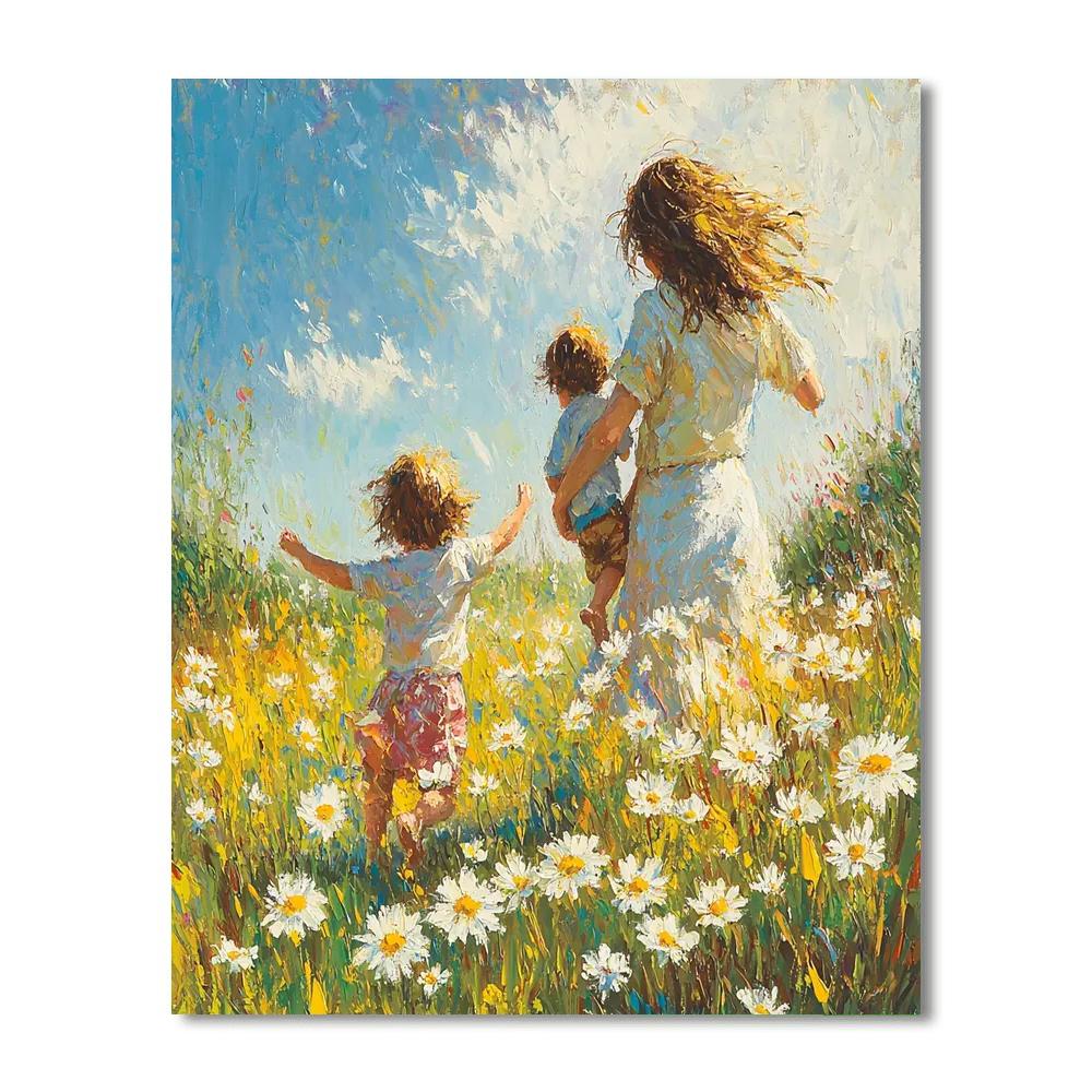 Sunlit Field Frolic Paint By Numbers Kits