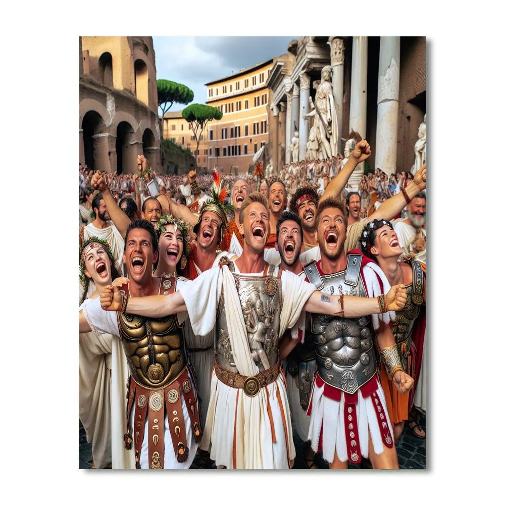 Julius Ceasar Festival - Italy Paint By Number