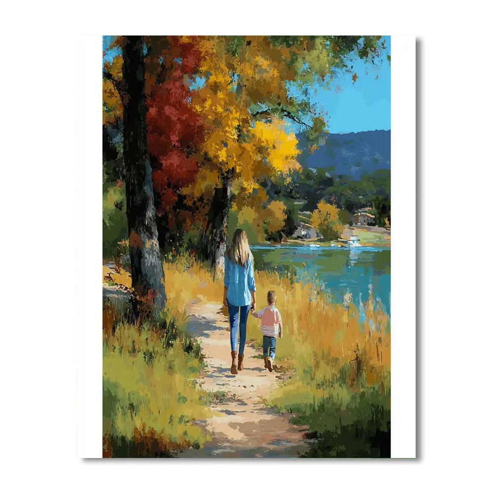 Seasons Of The Heart Painting Number Kit