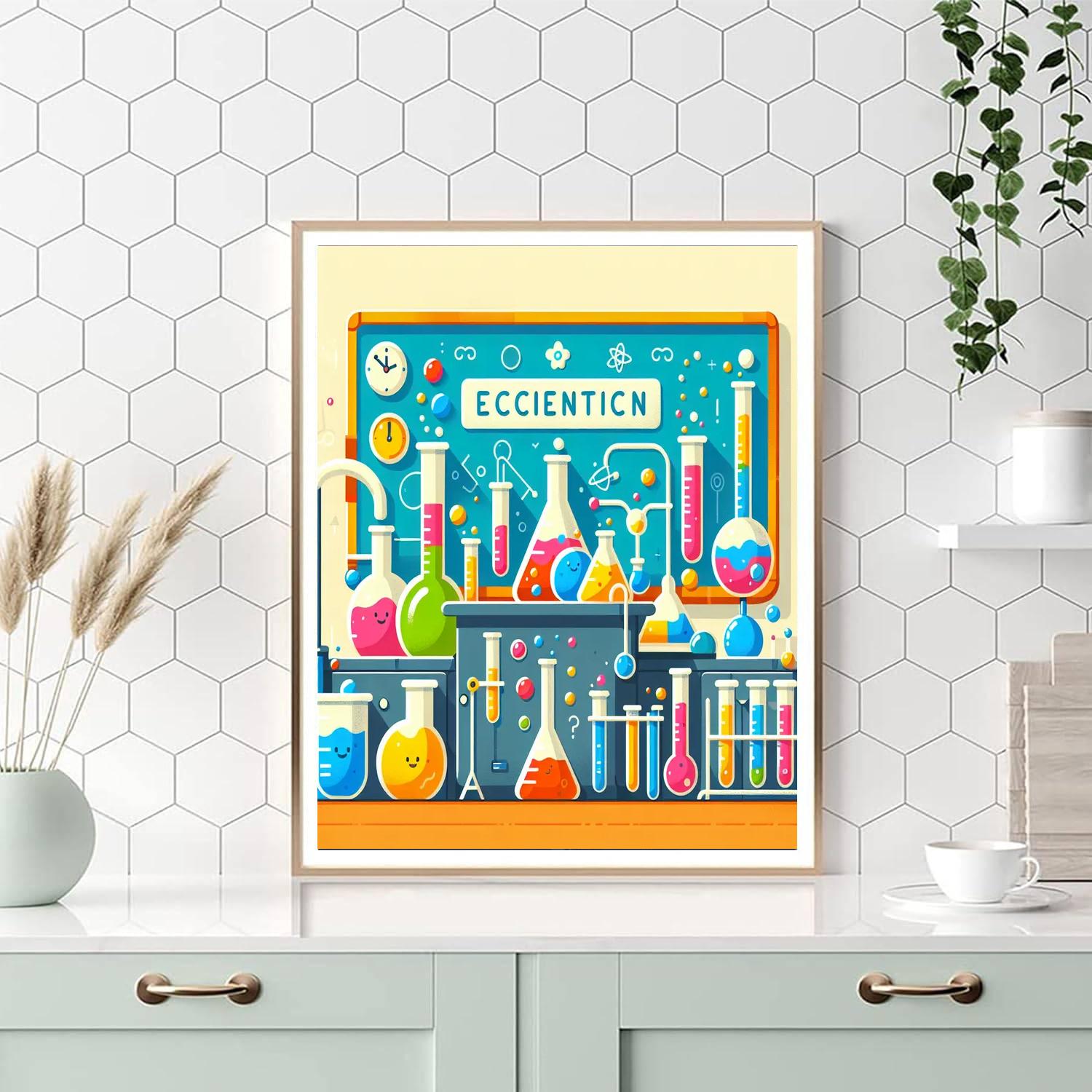 Super Science Painting Number Kit