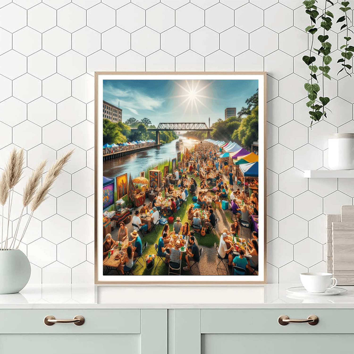 Bayou Boogaloo - Usa DIY Paint By Numbers