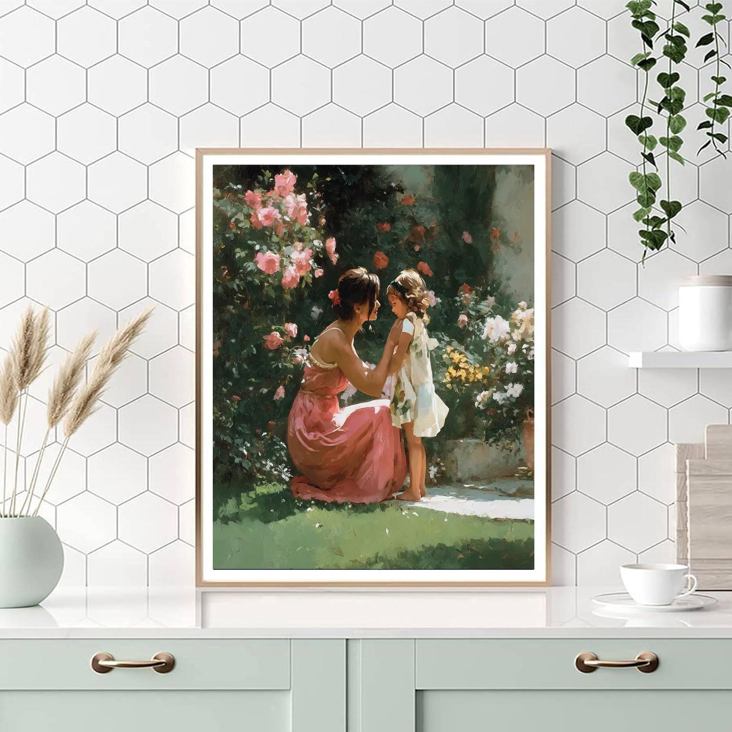 Hearts Of Maternal Love DIY Paint By Numbers