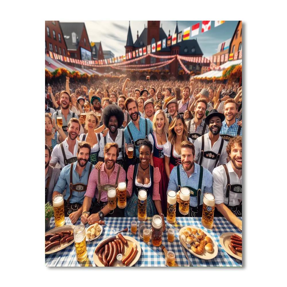 Oktoberfest - Kitchener-waterloo Paint By Color