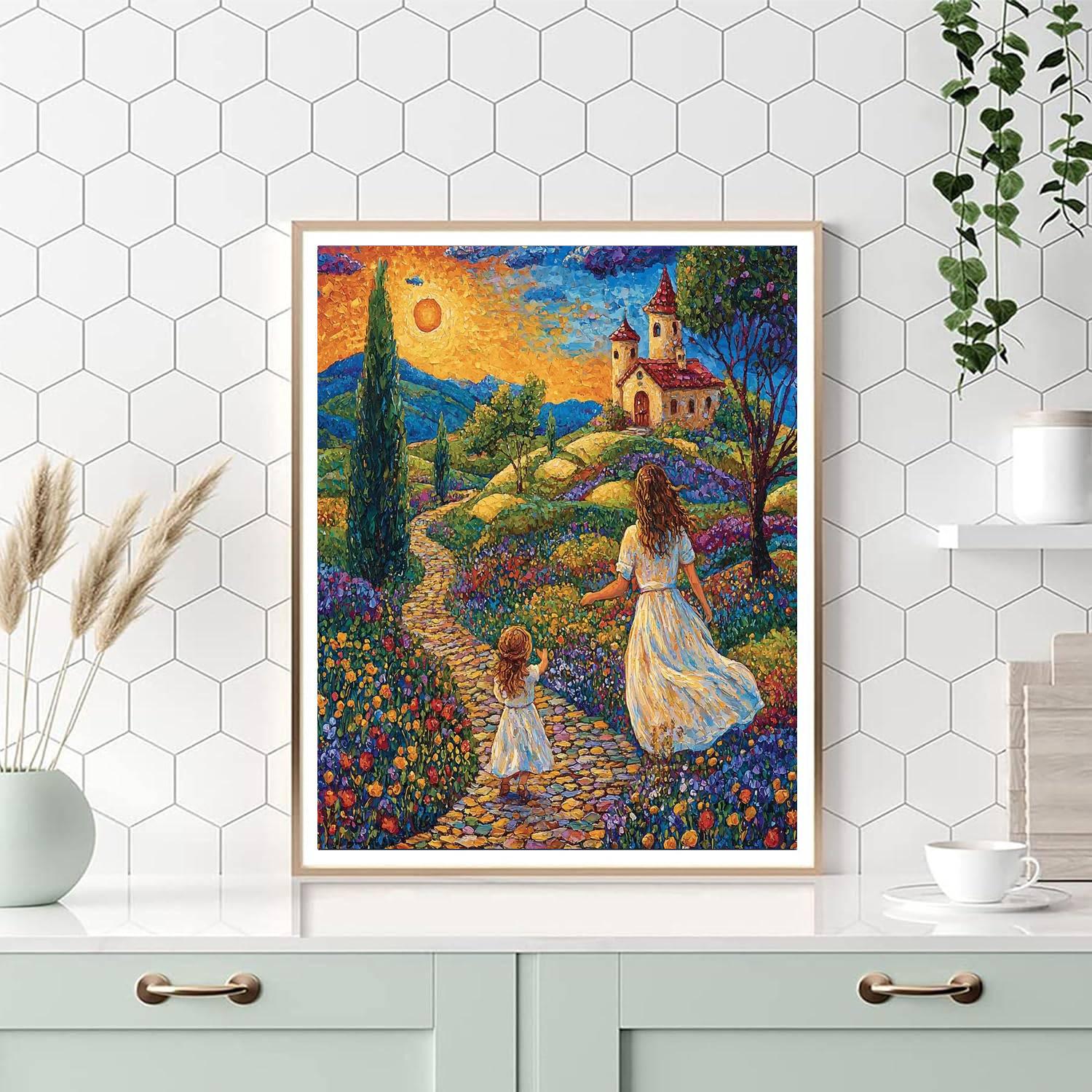 A Whimsical Journey DIY Paint By Numbers