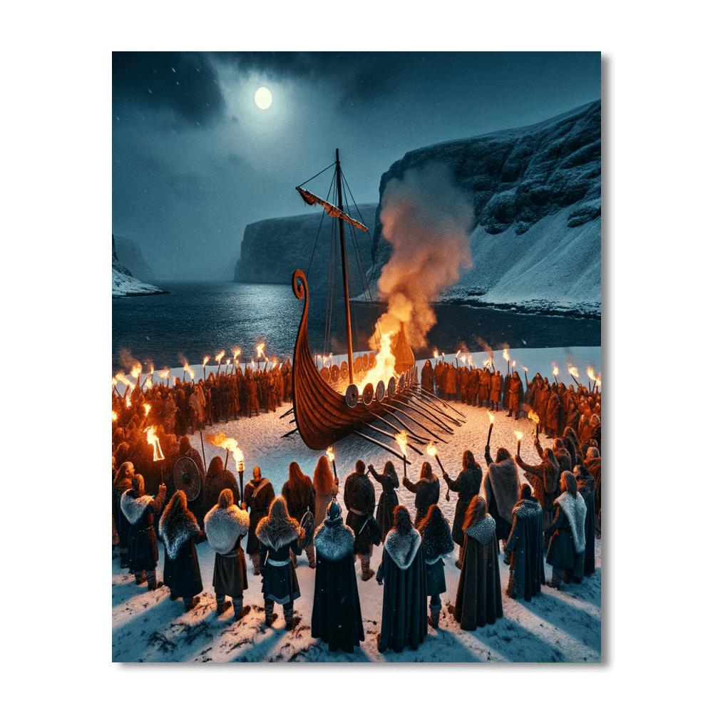 Up Helly Aa - Shetland Islands Paint By Number