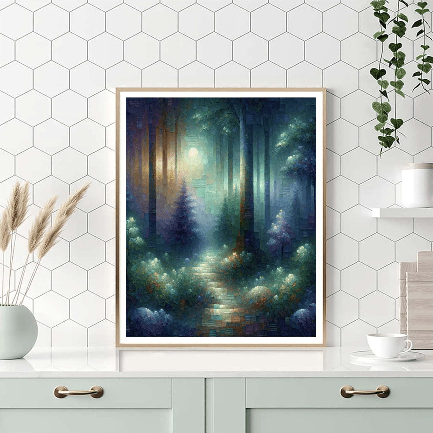 Twilight Forest Dreamscape Paint By Number