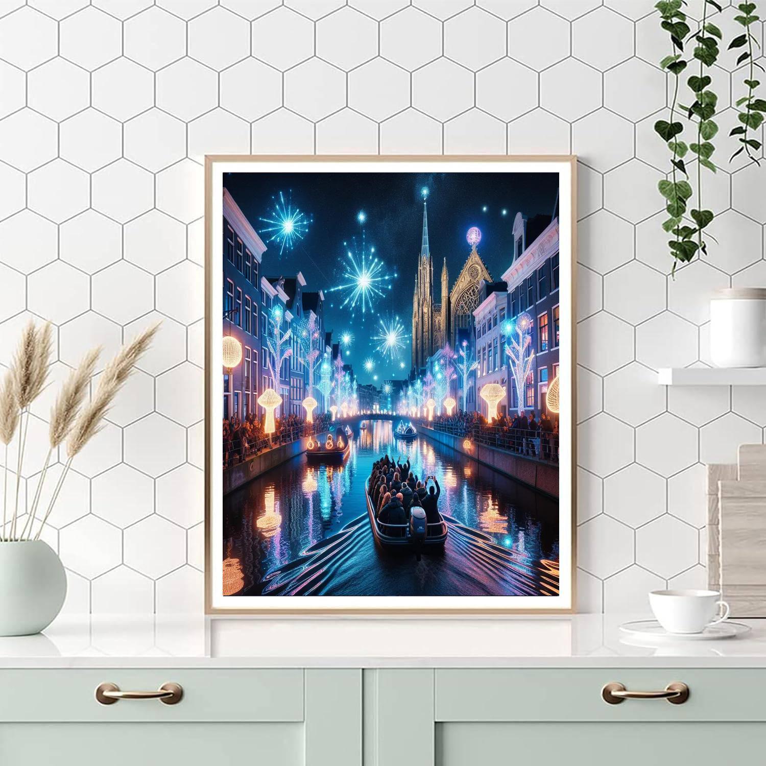 Light Festival Amsterdam Paint By Number