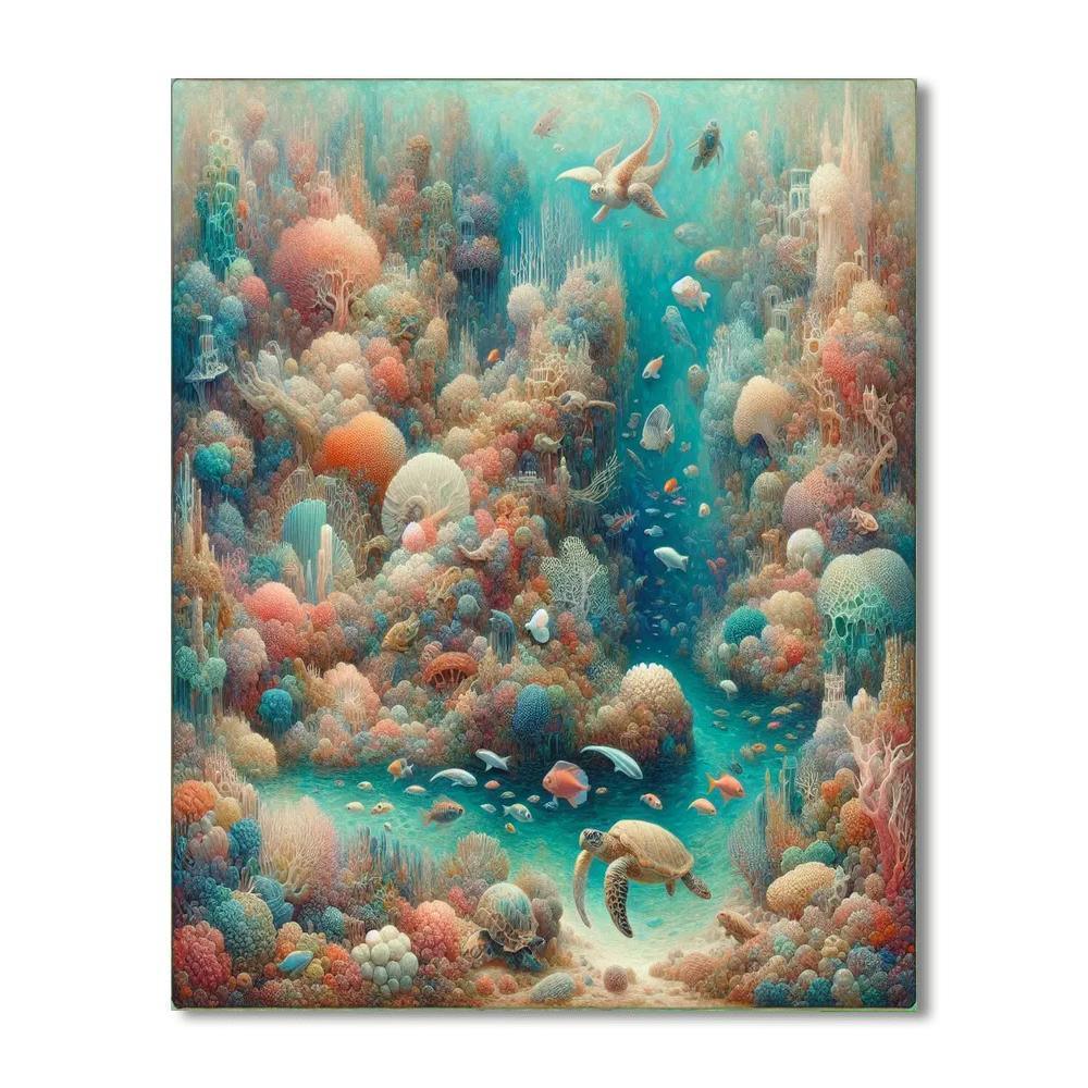 Mystic Underwater Realm Paint By Color