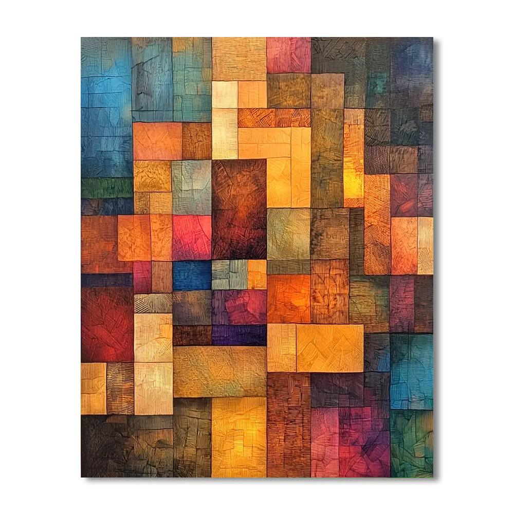 Paul Klee Inspired Woven Dreams  Painting Number Kit