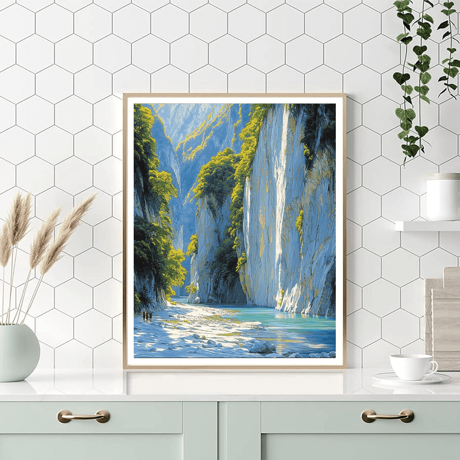 Taroko Gorge - Taiwan Paint By Numbers Kits