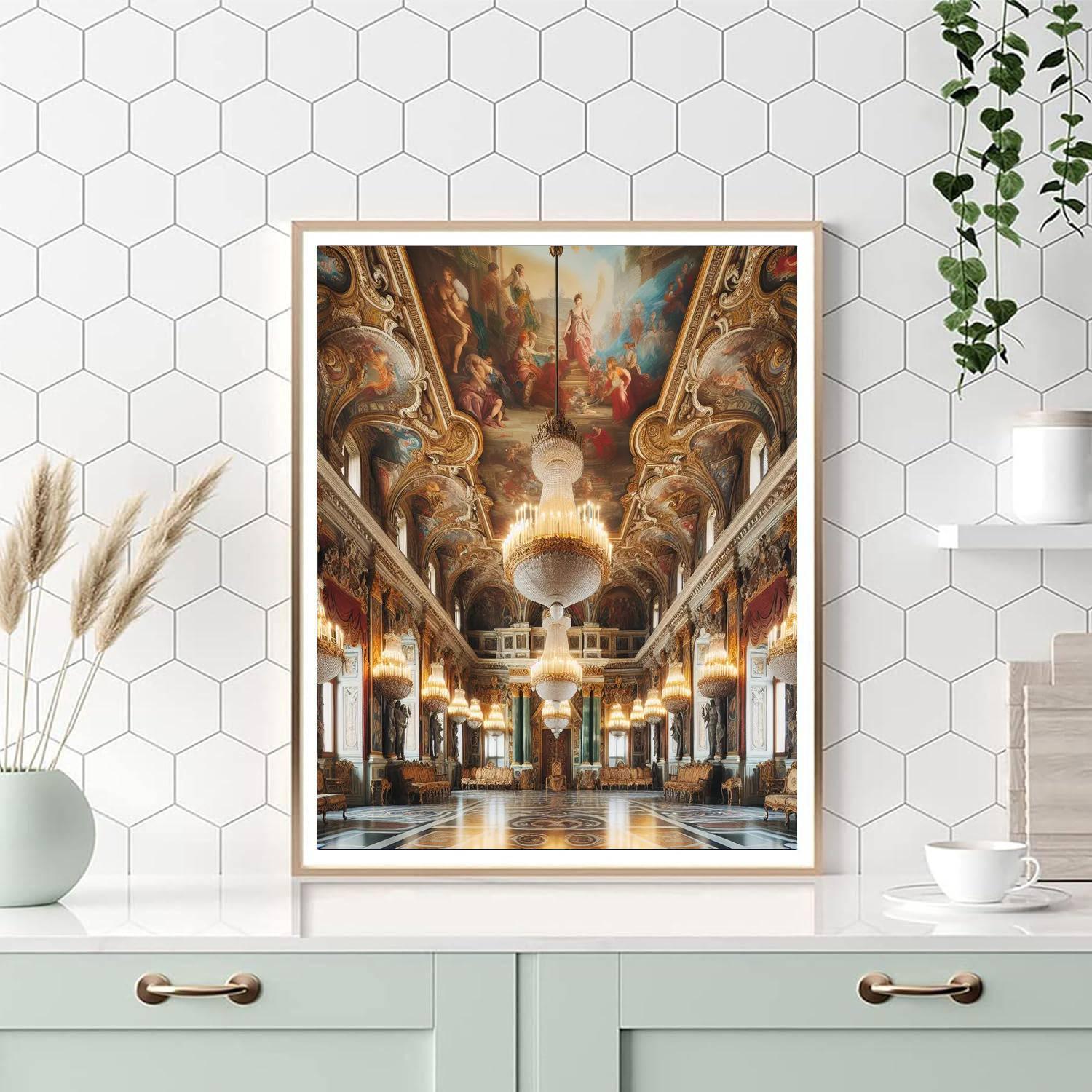 Regal Renaissance Hall Painting By Numbers Kit