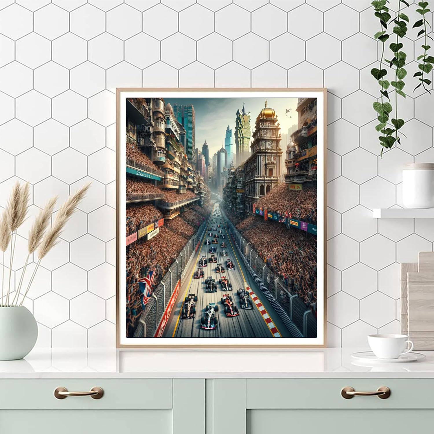 Macau Grand Prix - Macau, China Paint By Numbers Kits