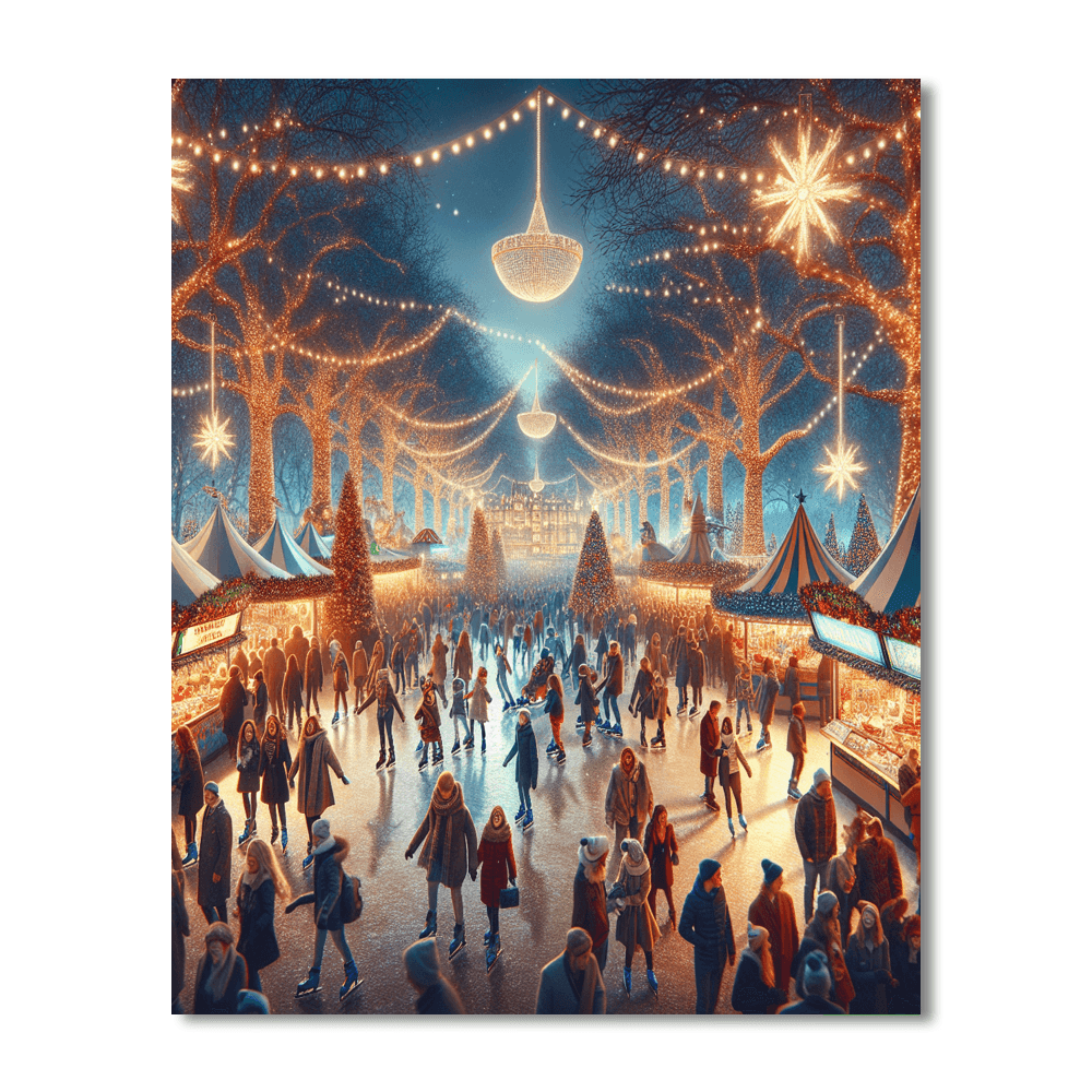 Winter Wonderland - Uk DIY Paint By Numbers