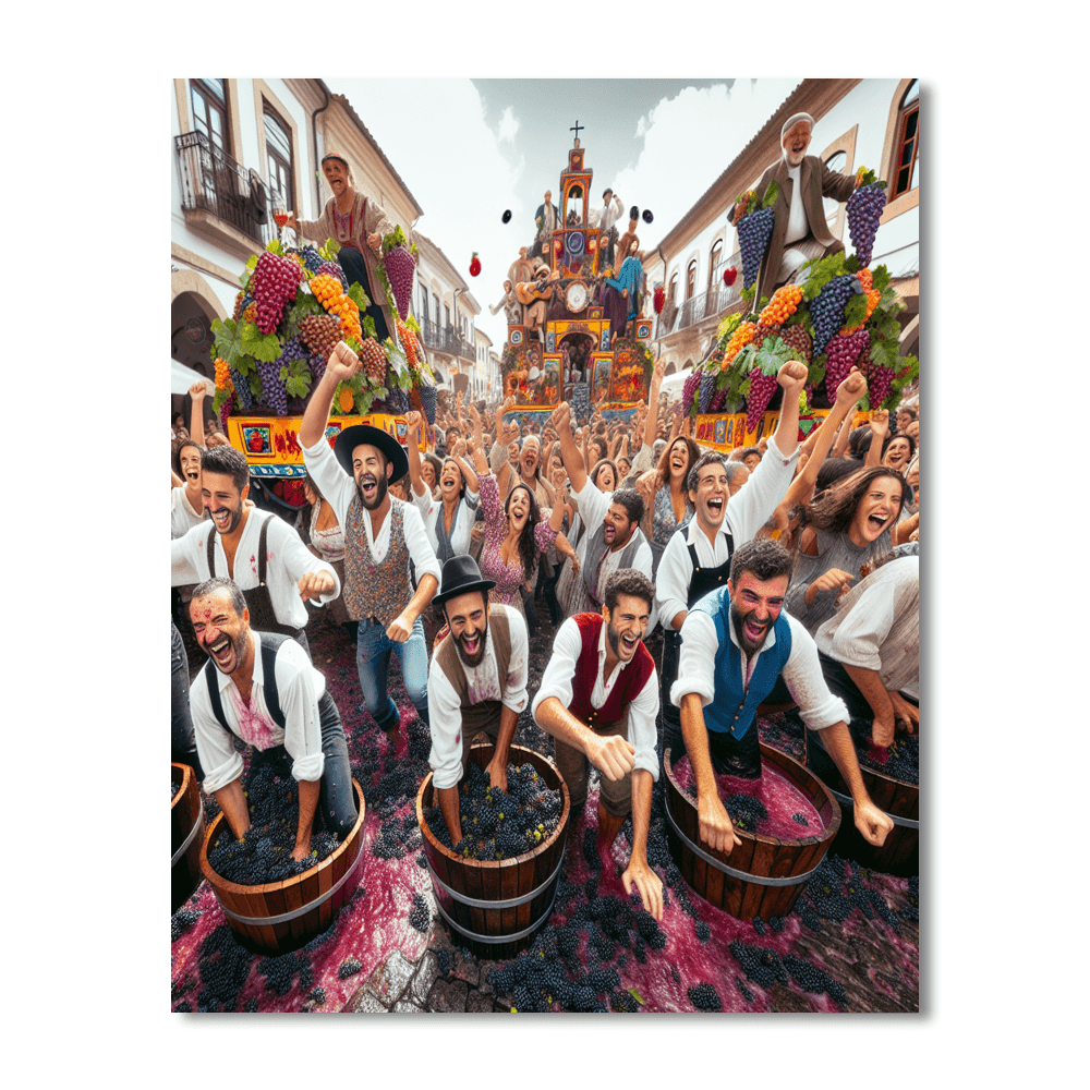 Grape Festival - Italy Paint By Number