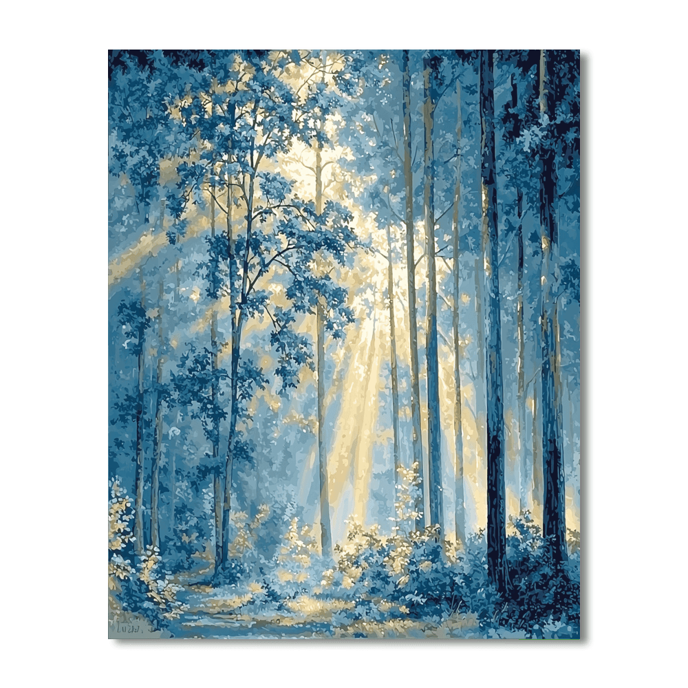 John Constable Inspired Time In The Forest  Paint By Numbers Kits