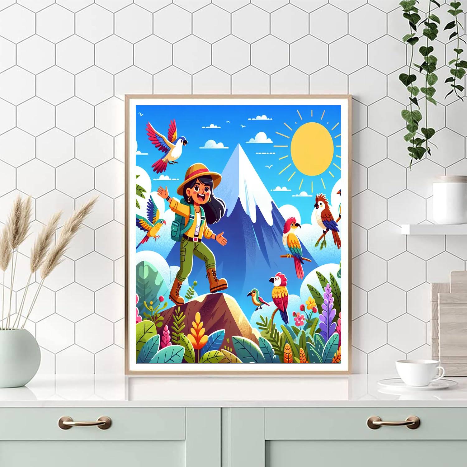 Exciting Explorers Painting By Numbers Kit
