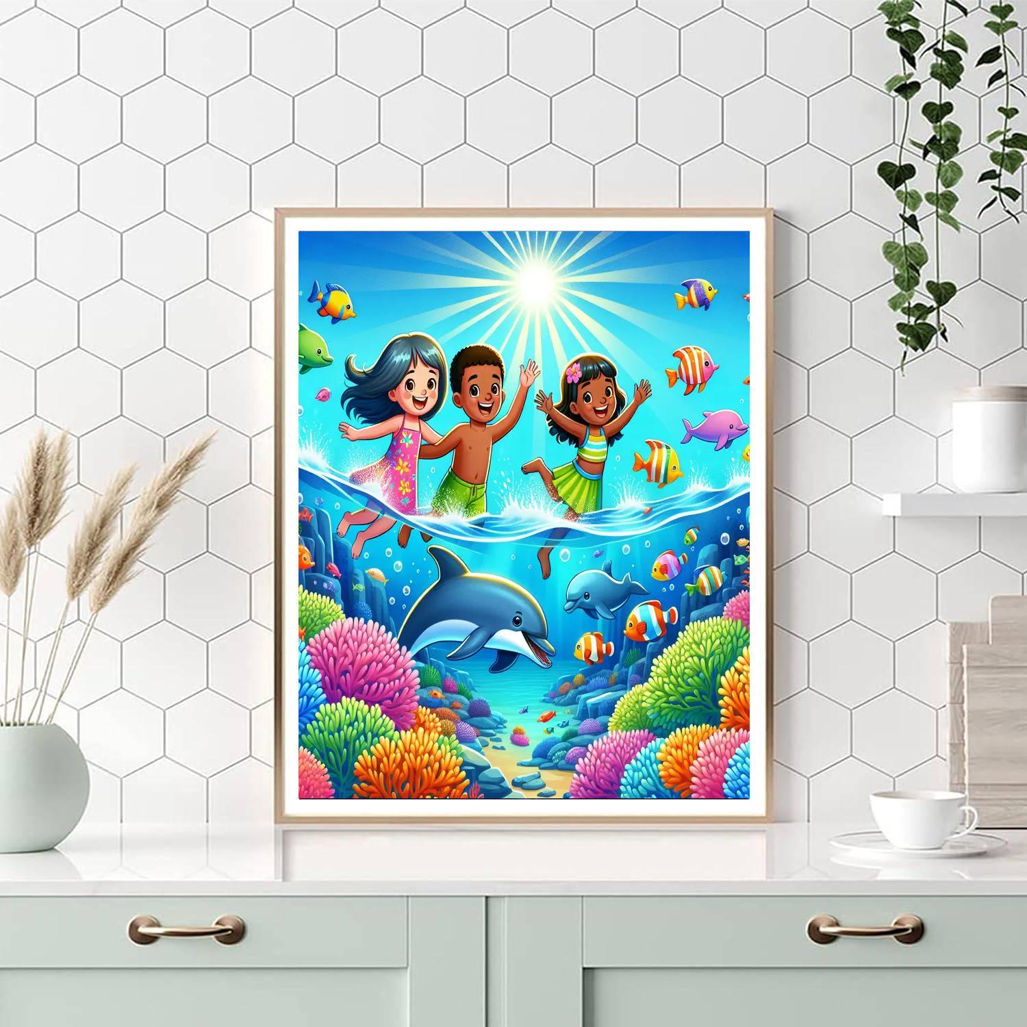 Under The Sea Discovery Paint By Numbers