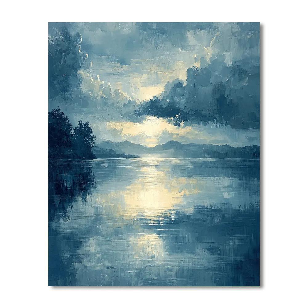 Michelangelo Inspired Ethereal Reflection  Numbered Painting Kits