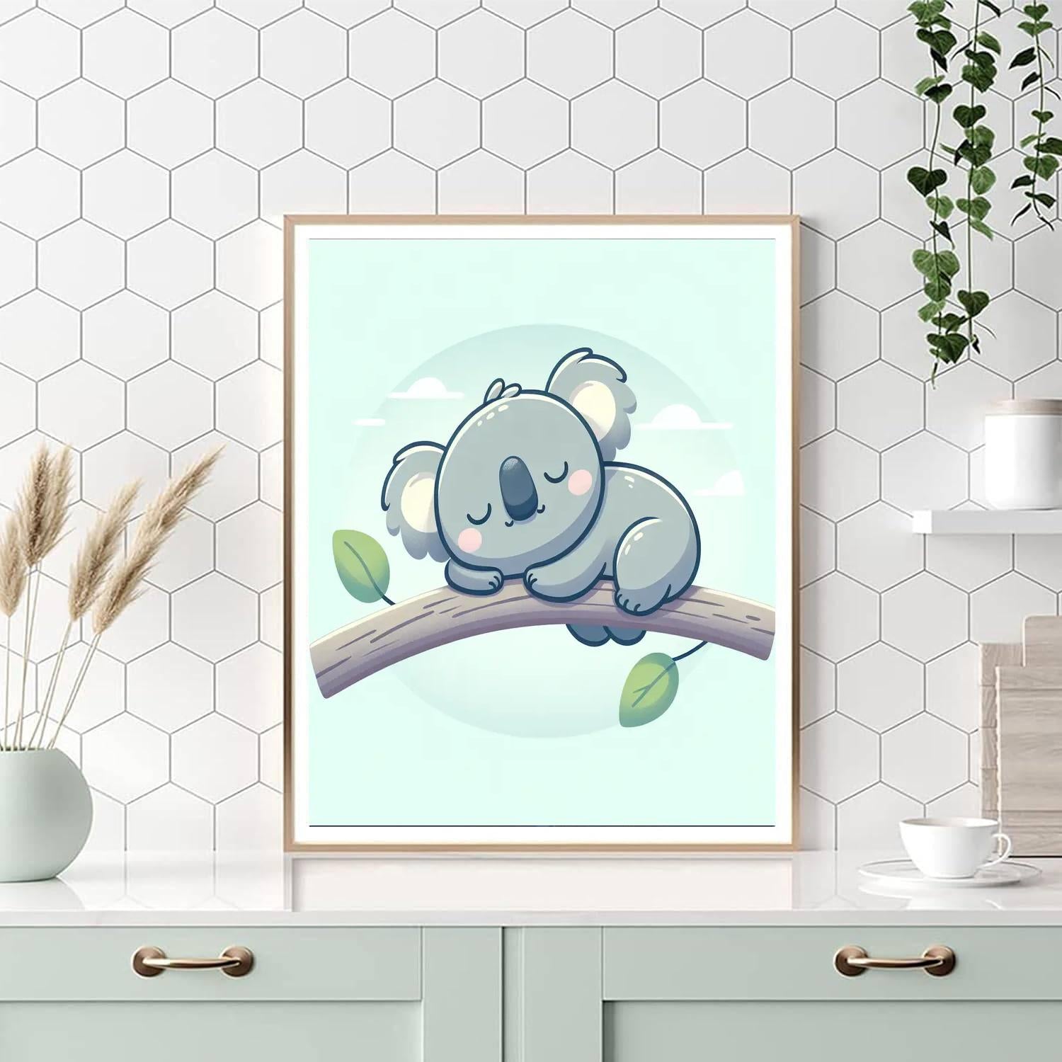 Cuddly Koala's Naptime Paint By Numbers Kits