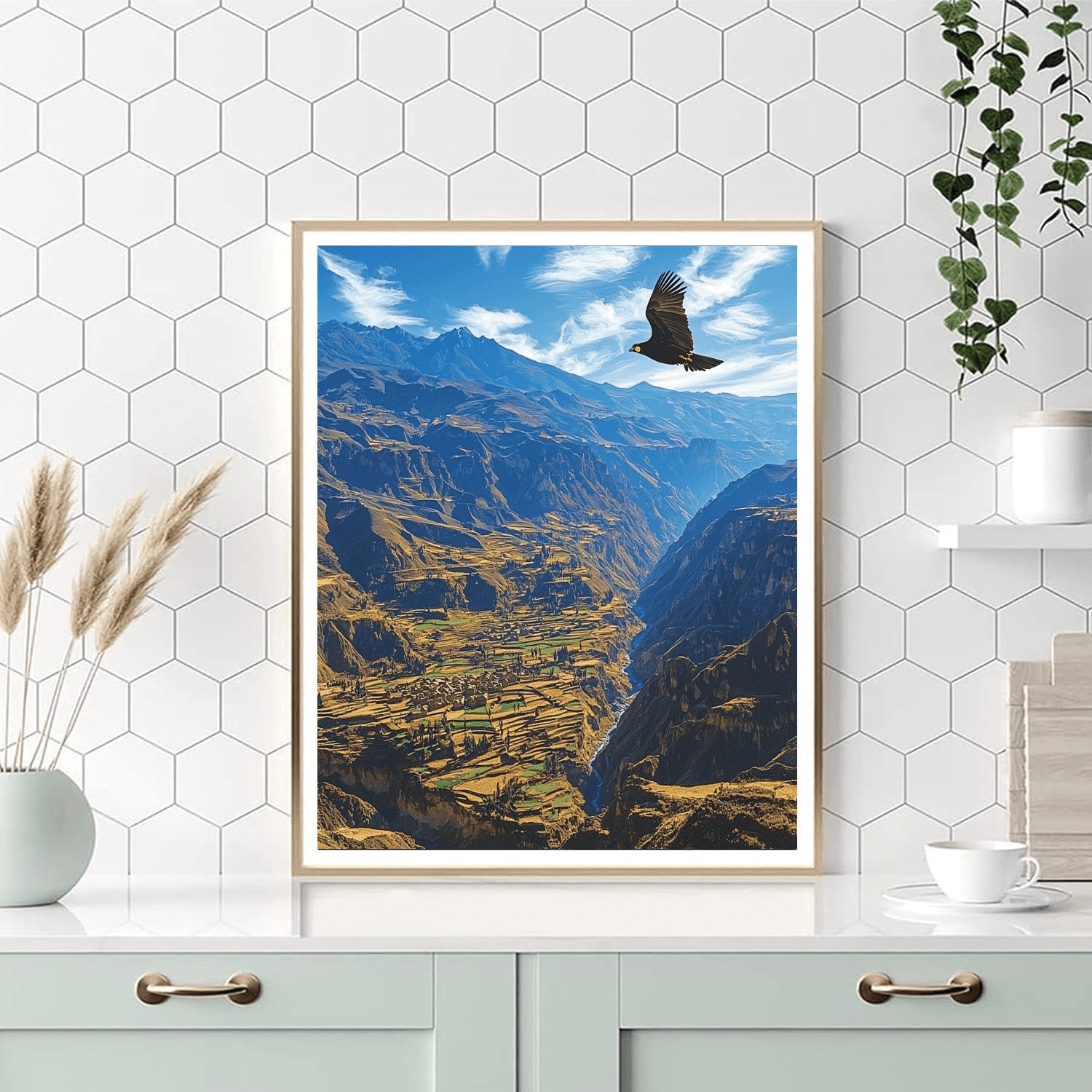 Colca Canyon - Peru Paint By Numbers Kits