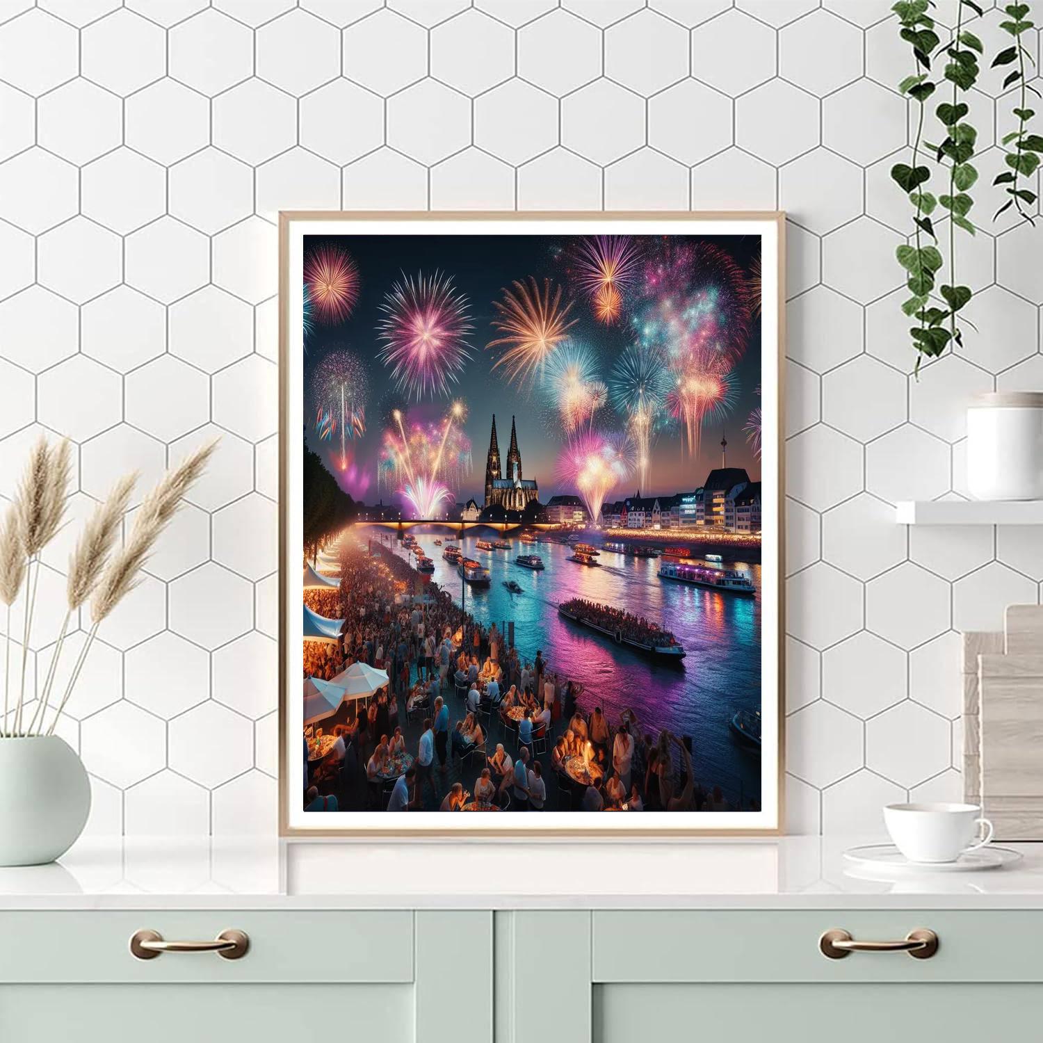 Kölner Lichter Paint By Numbers Kits