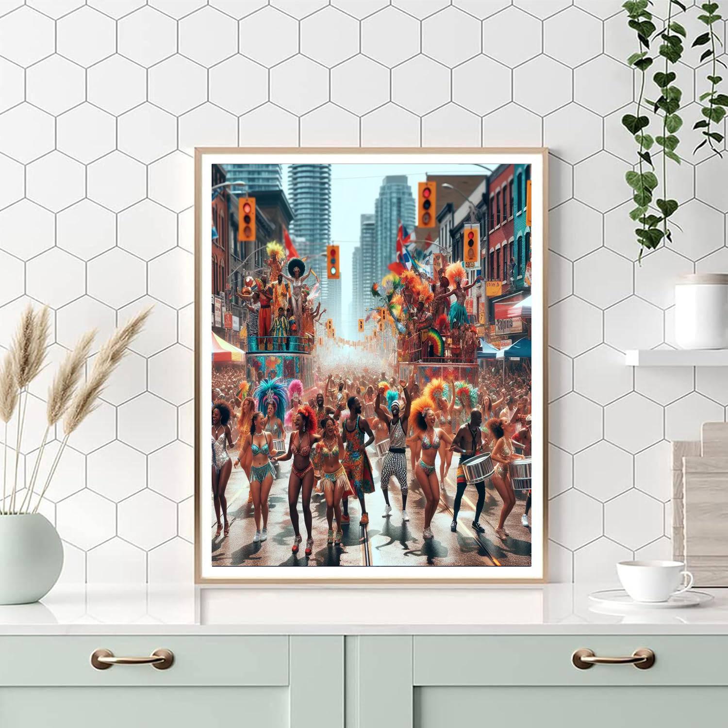 Toronto Caribana Festival - Canada DIY Paint By Numbers