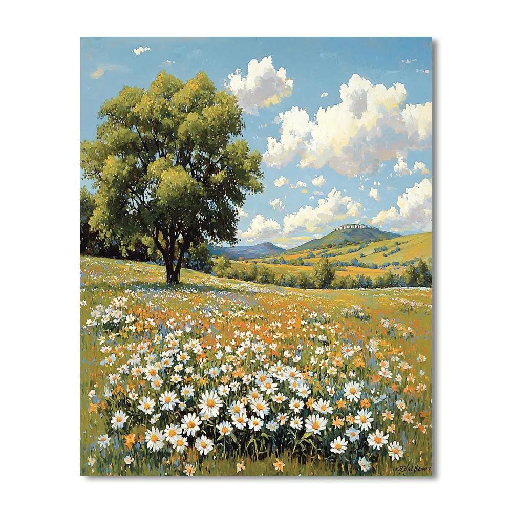 Winslow Homer Inspired Pastoral Meadow Bliss  Paint By Numbers Kits