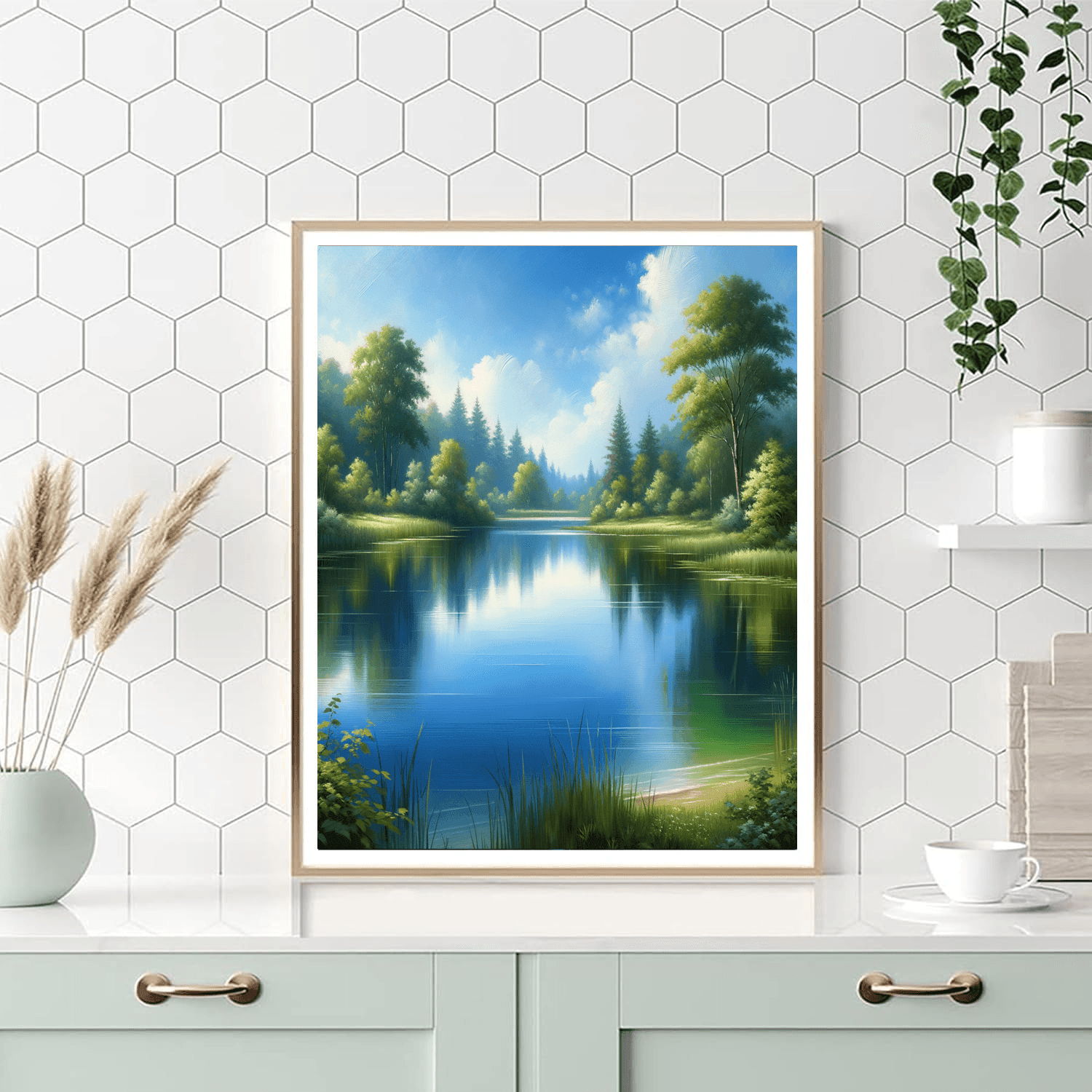 Serenity Of Still Waters Paint By Number