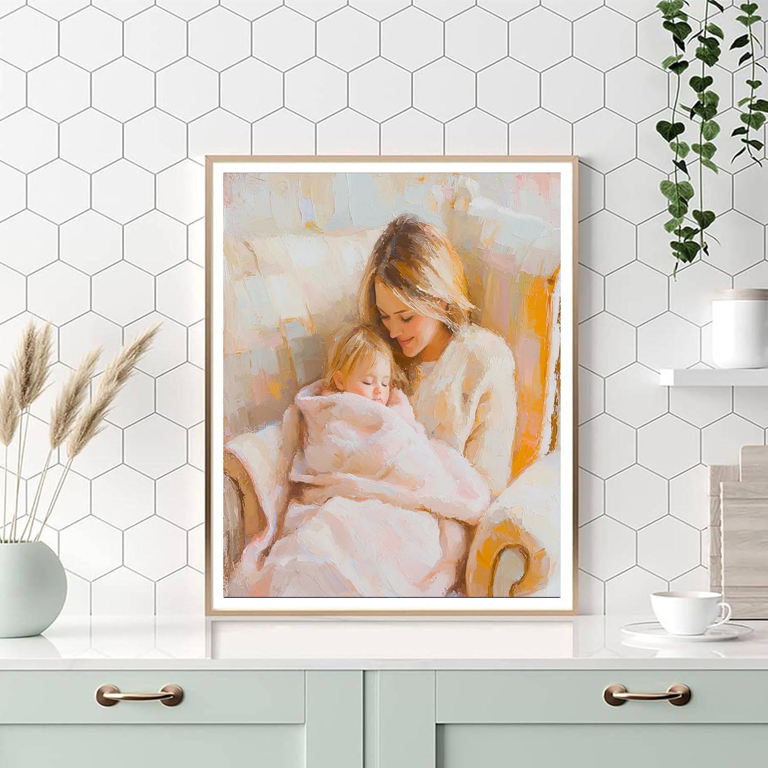 Cuddles And Comfort Painting Number Kit