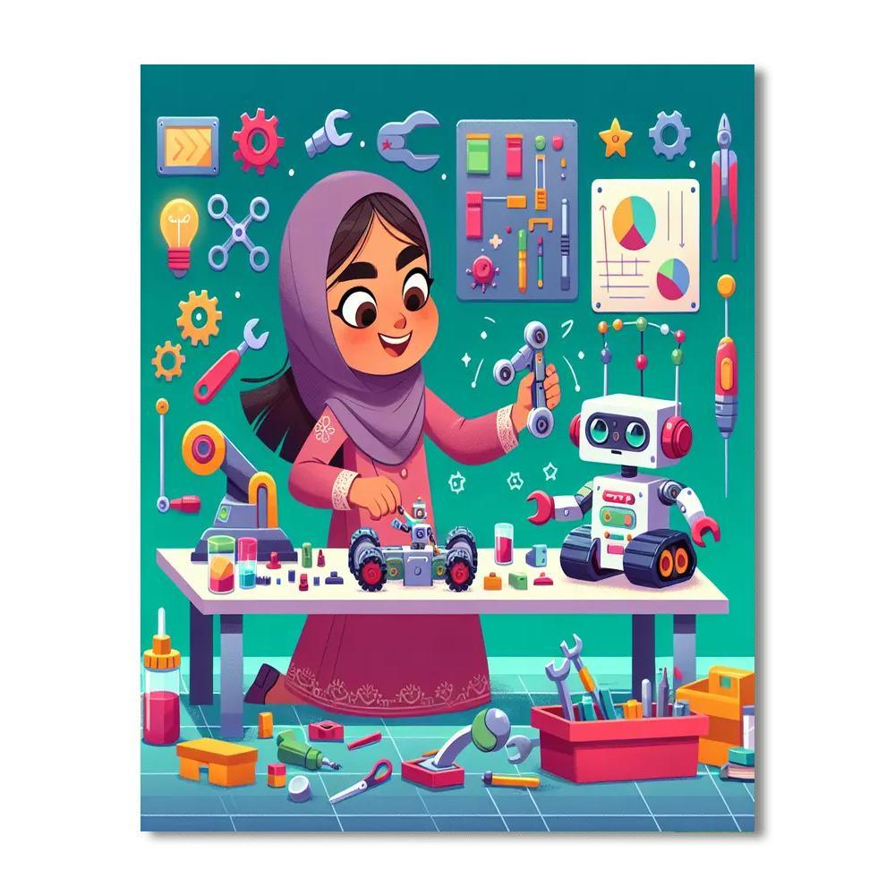 Innovative Robotics Lab Numbered Painting Kits