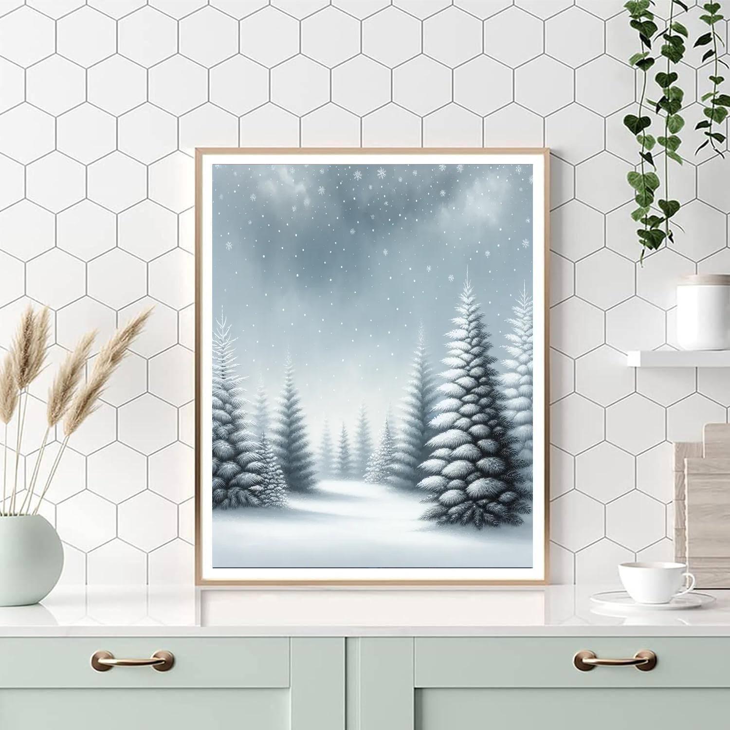 Winter Stillness Paint By Numbers Kits