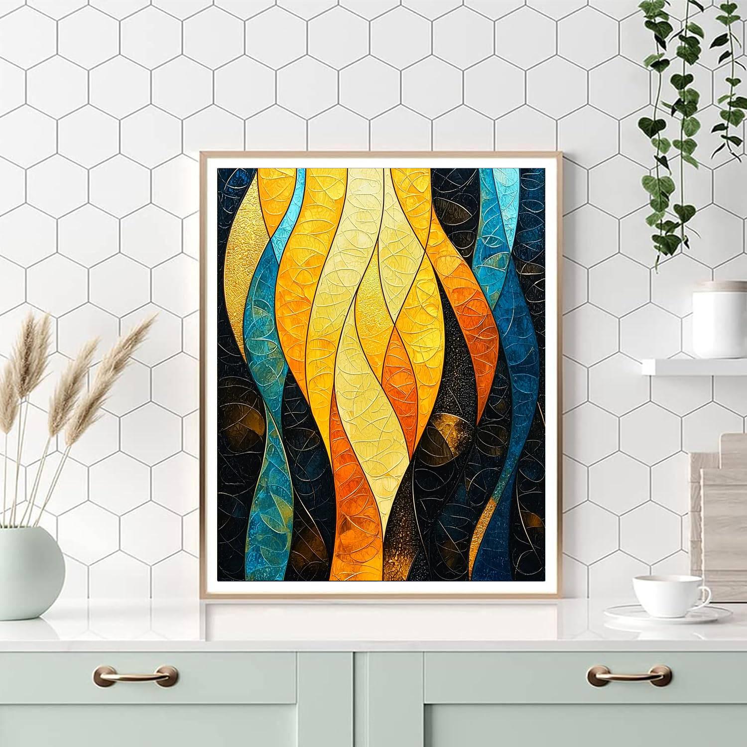 Caravaggio Inspired Spectral Dances  Painting Number Kit