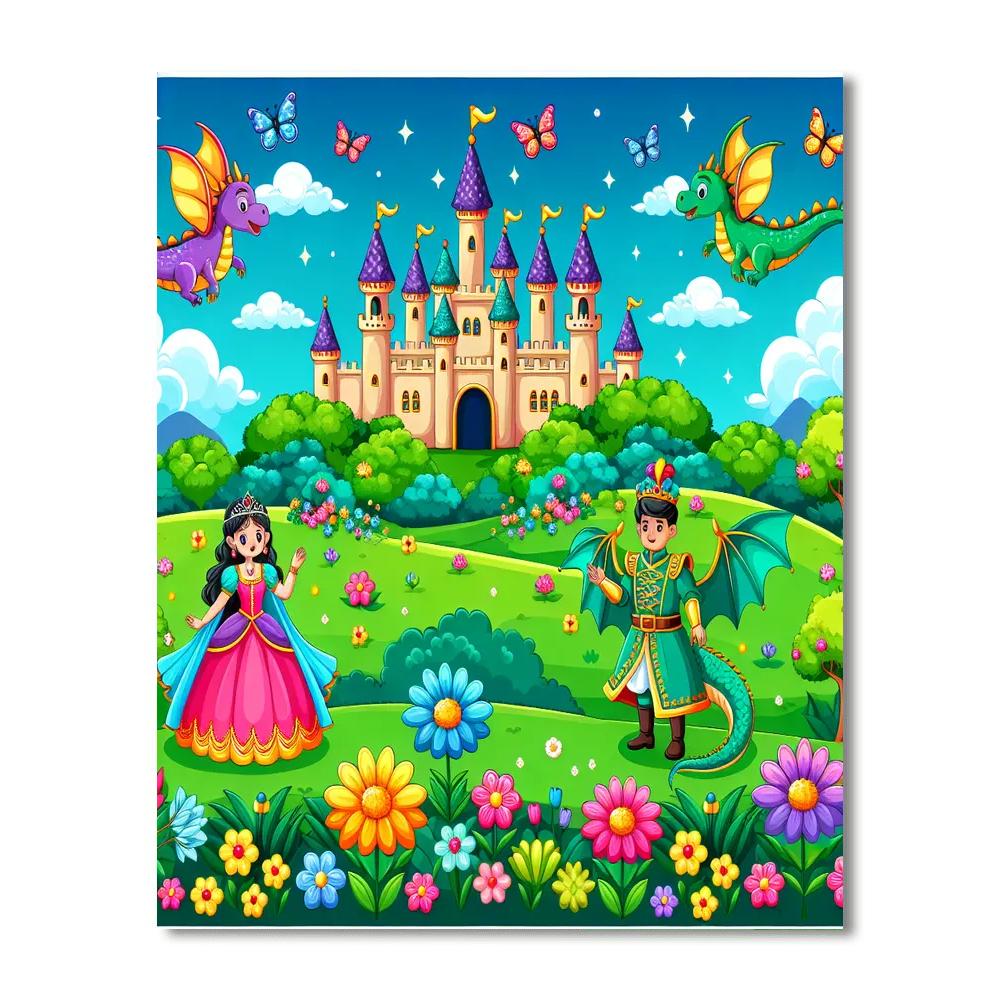 Fairytale Adventureland Numbered Painting Kits